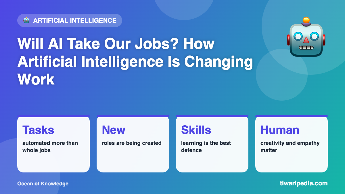 Infographic: Will AI Take Our Jobs? How Artificial Intelligence Is Changing Work