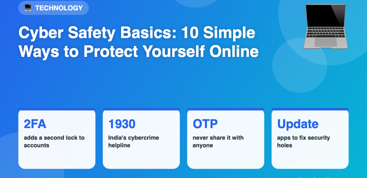 Infographic: Cyber Safety Basics: 10 Simple Ways to Protect Yourself Online