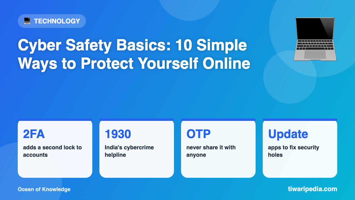 Infographic: Cyber Safety Basics: 10 Simple Ways to Protect Yourself Online