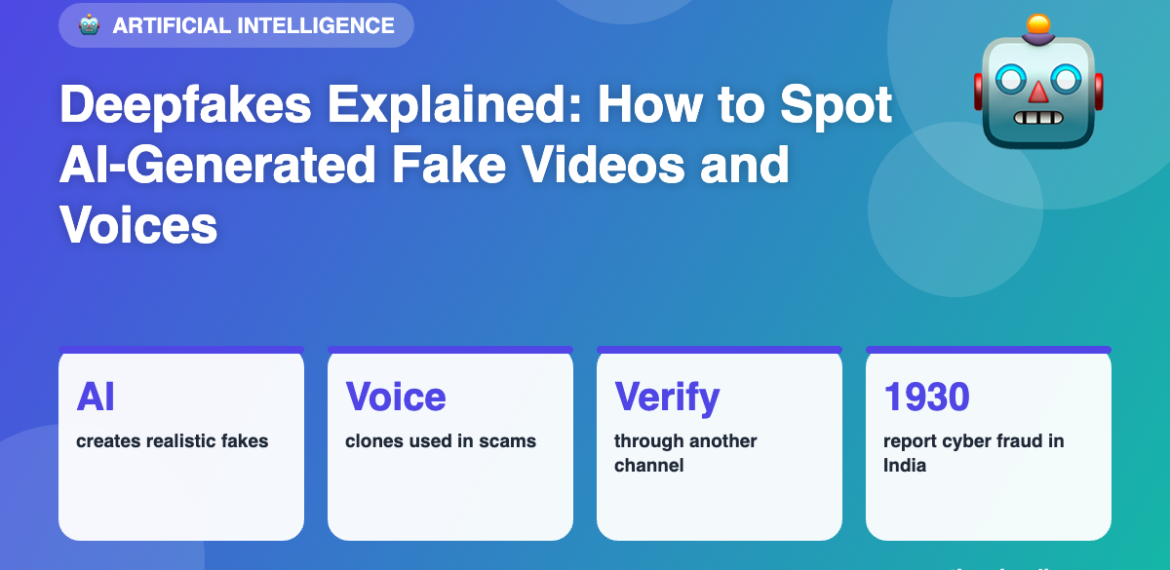 Infographic: Deepfakes Explained: How to Spot AI-Generated Fake Videos and Voices