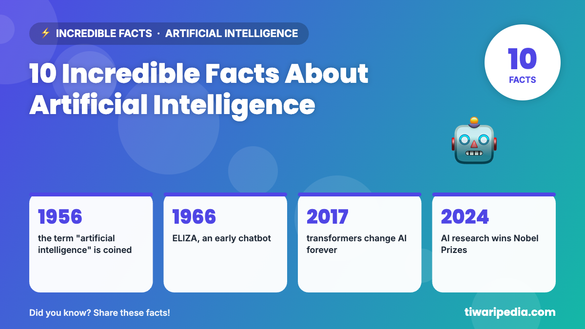 Infographic: 10 Incredible Facts About Artificial Intelligence