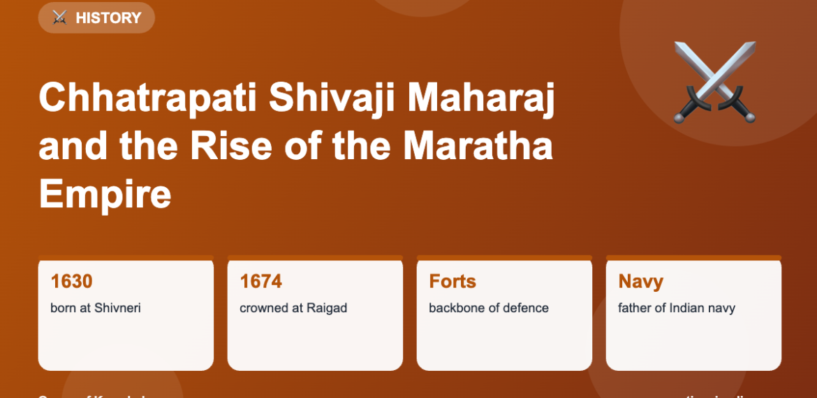 Chhatrapati Shivaji Maharaj and the Rise of the Maratha Empire