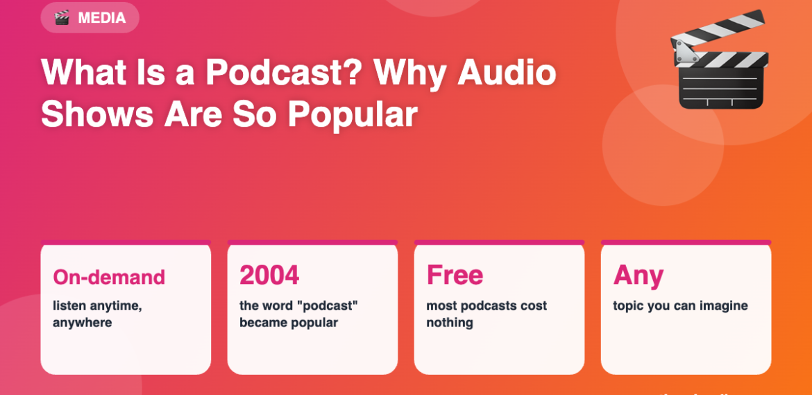 What Is a Podcast? Why Audio Shows Are So Popular