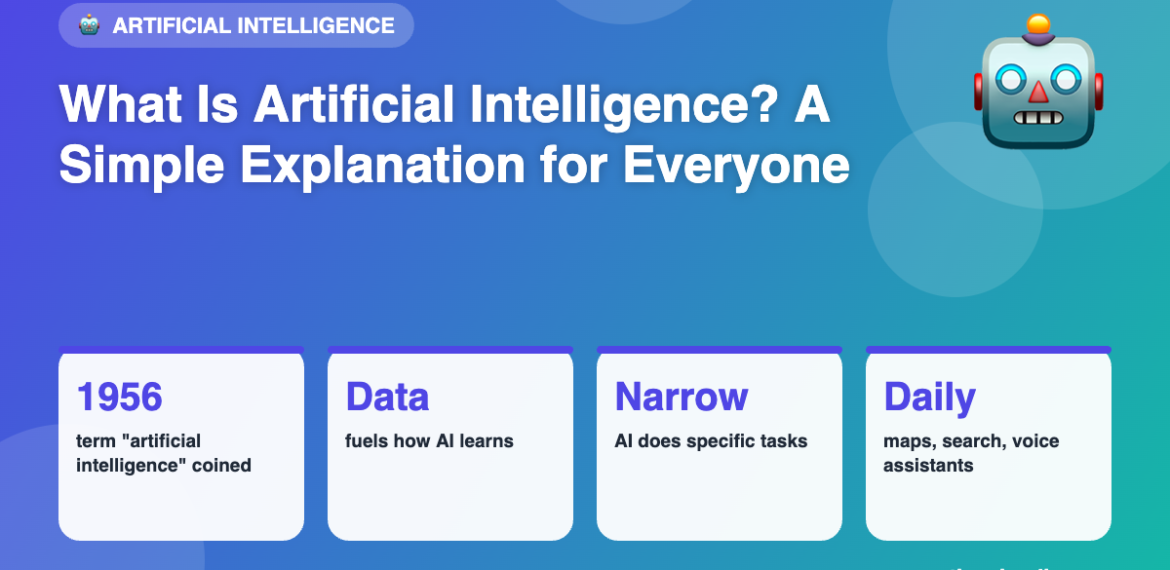 What Is Artificial Intelligence? A Simple Explanation for Everyone