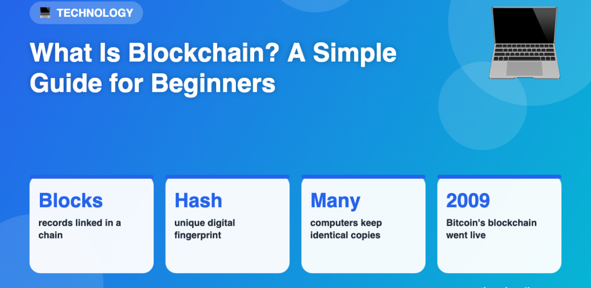 Infographic: What Is Blockchain? A Simple Guide for Beginners